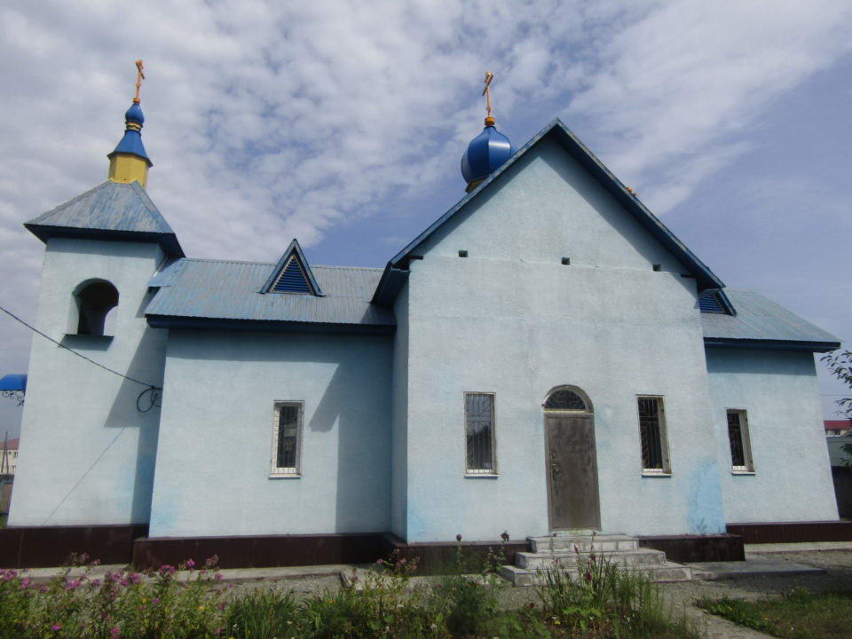 Храм во имя Успения Пресвятой Богородицы п. Верхняя Синячиха Алапаевского района Свердловской области